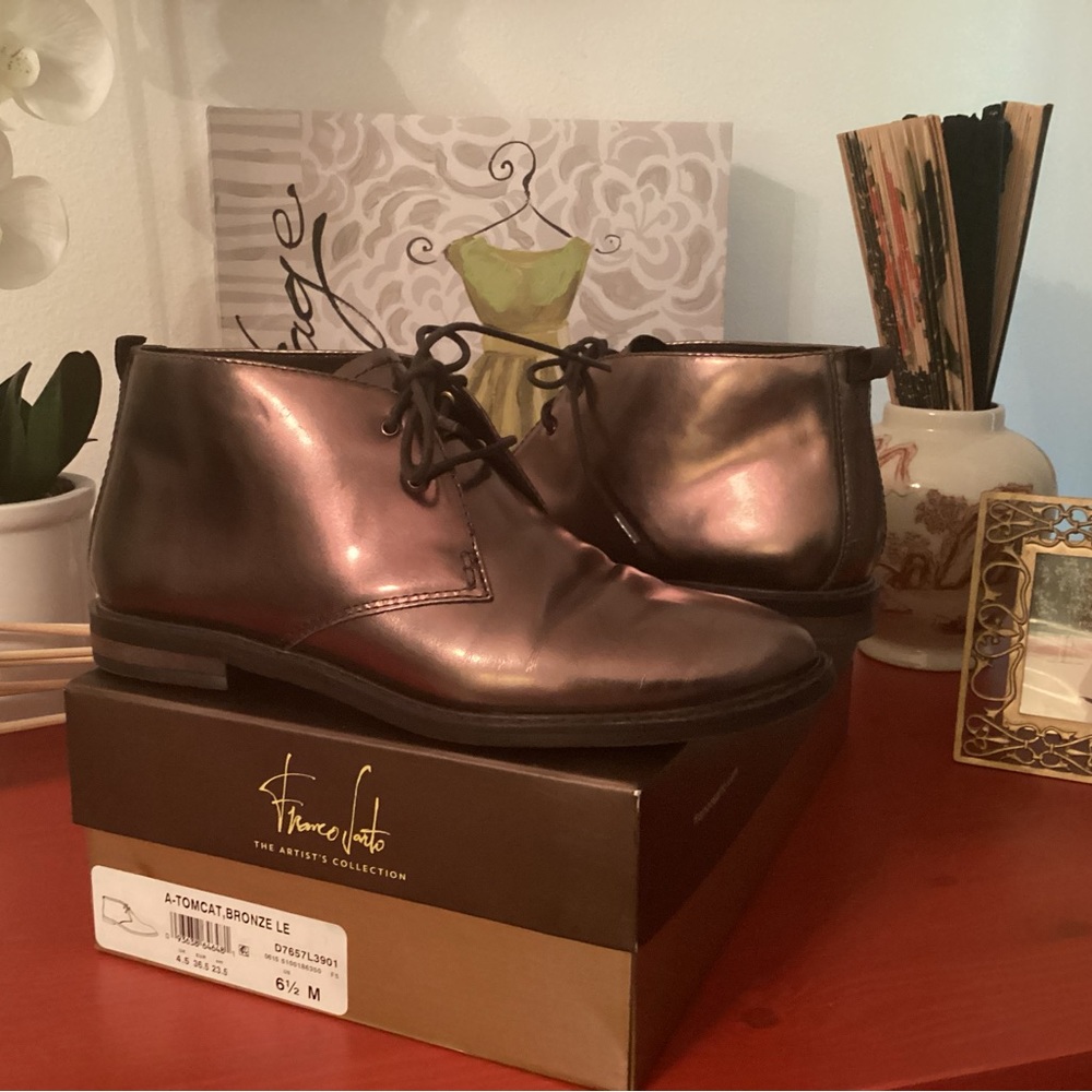 Franco Sarto Ankle Boots A-Tomcat Bronze